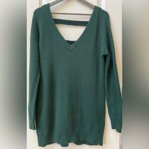 Ruby Moon Deep V/Strappy Back Sweater